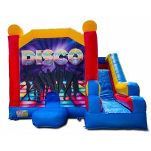 Jumping Castle Hire - Blue Combo Disco jumping Castle 