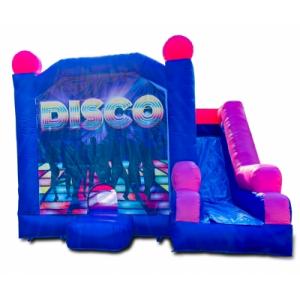 Jumping Castle Hire - Pink Combo Disco jumping Castle 